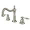 Kingston Brass KS1978NL 8" Widespread Bathroom Faucet, Brushed Nickel KS1978NL - alternate 1